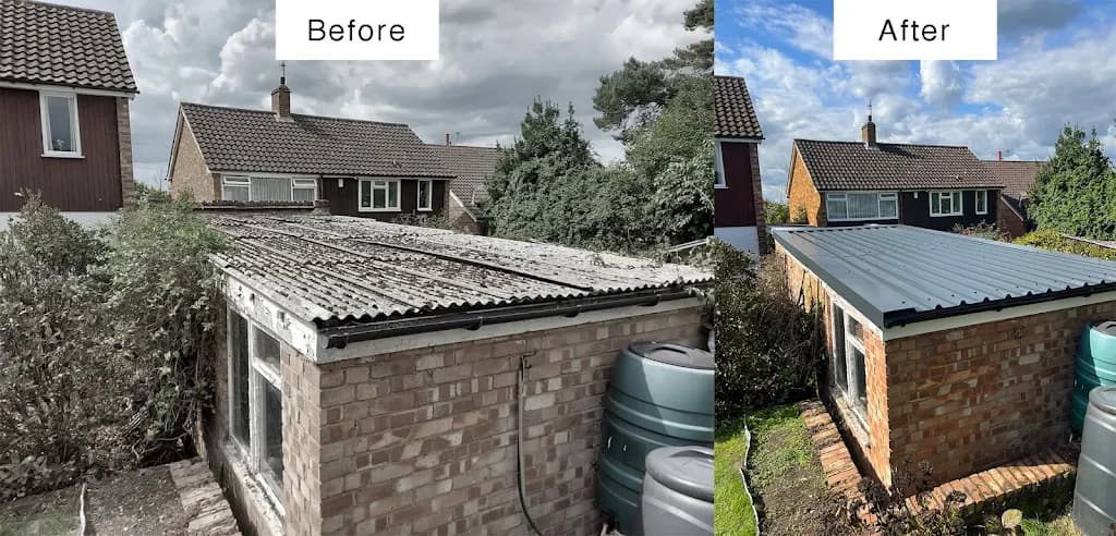 Garage Roof Removal & Dismantle in Hereford